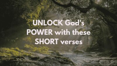 short bible verses on faith