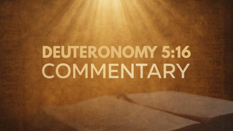 Deuteronomy 5:16