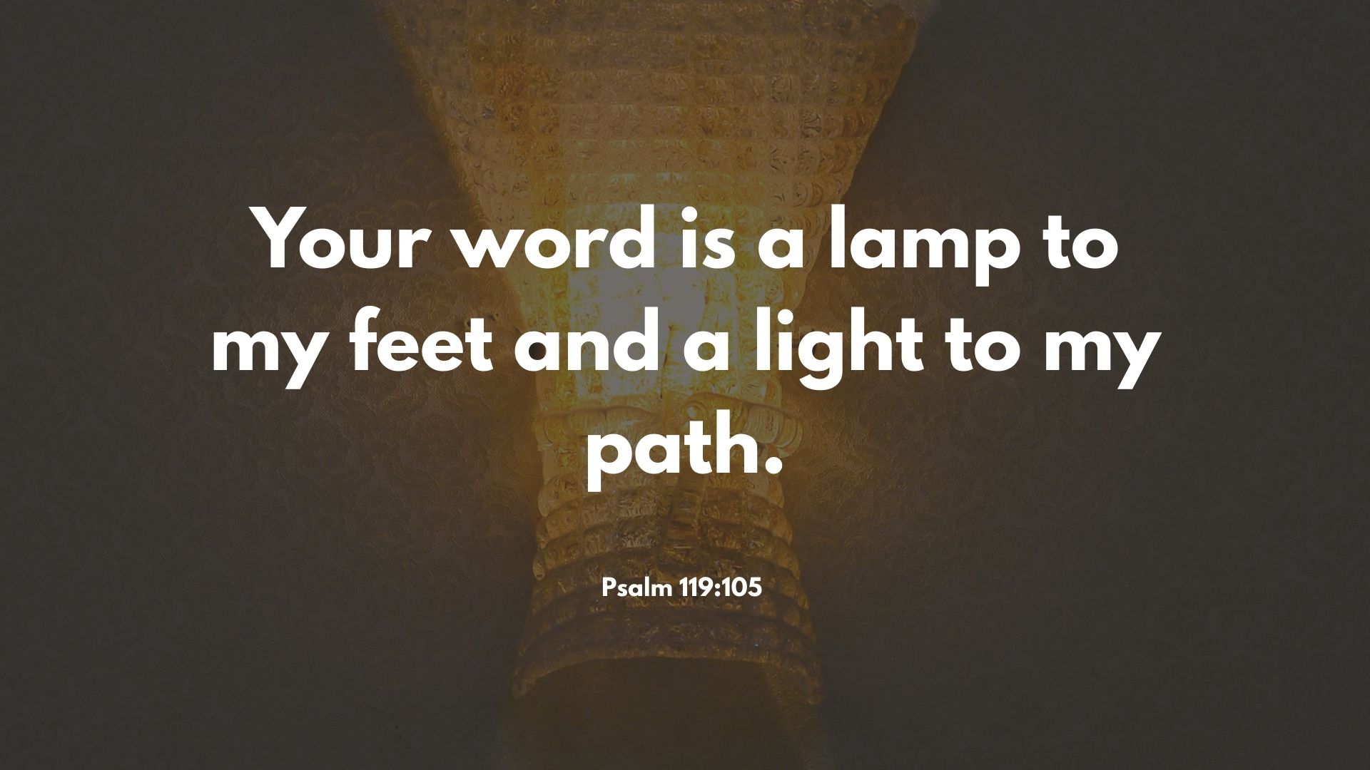 Psalm 119-105 Commentary Your Word Is a Lamp to My Feet