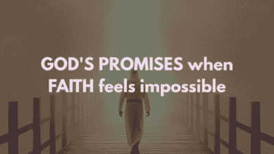 Walking in Faith Verses