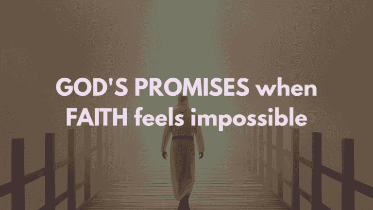 Walking in Faith Verses
