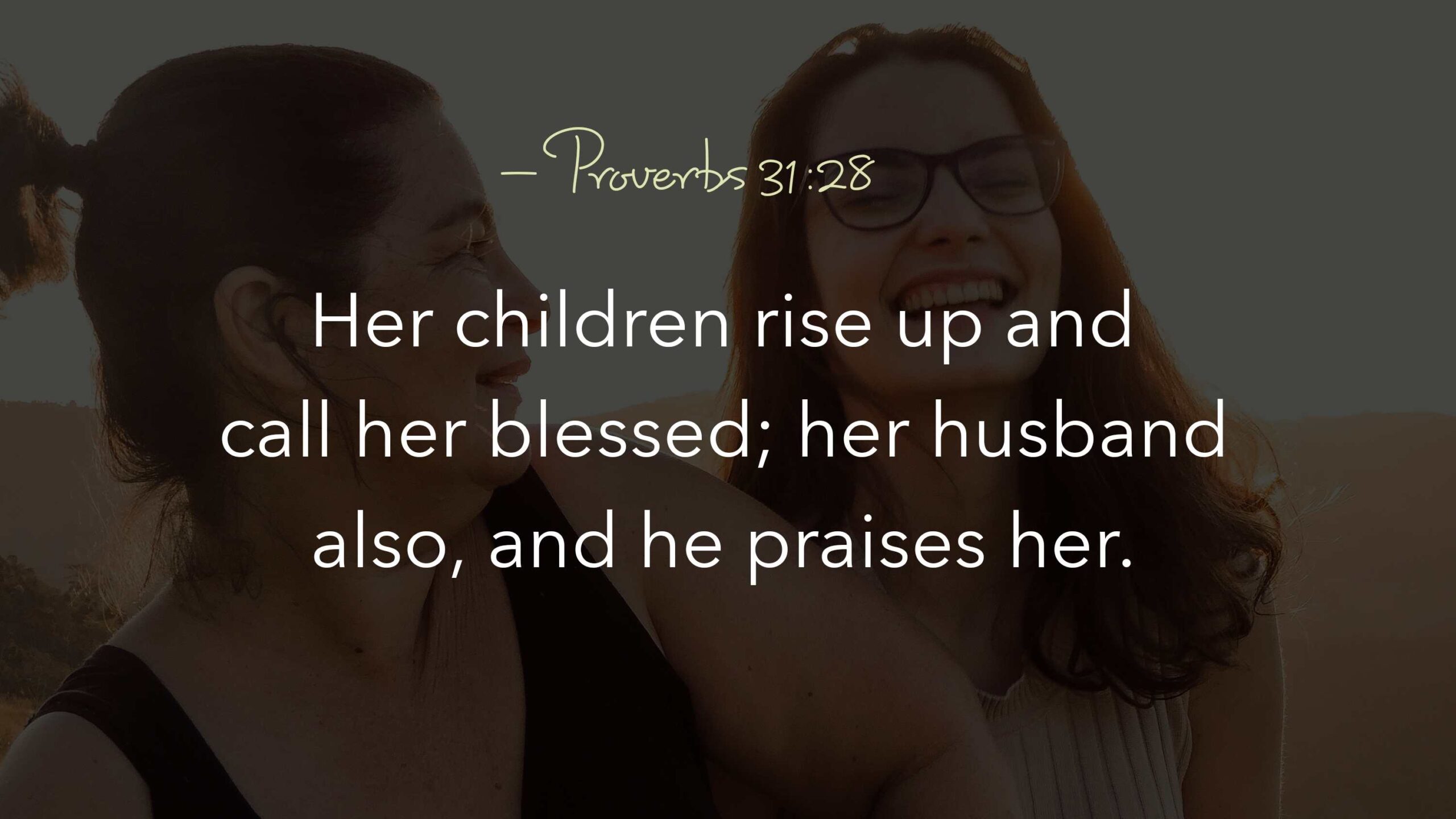 best verse for mothers day