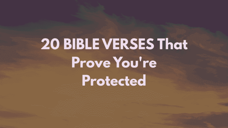 bible verses about god's love and protection