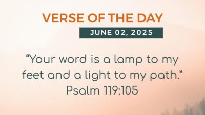 Bible Verse of the Day June 2, 2025 Morning Prayers with Scriptures