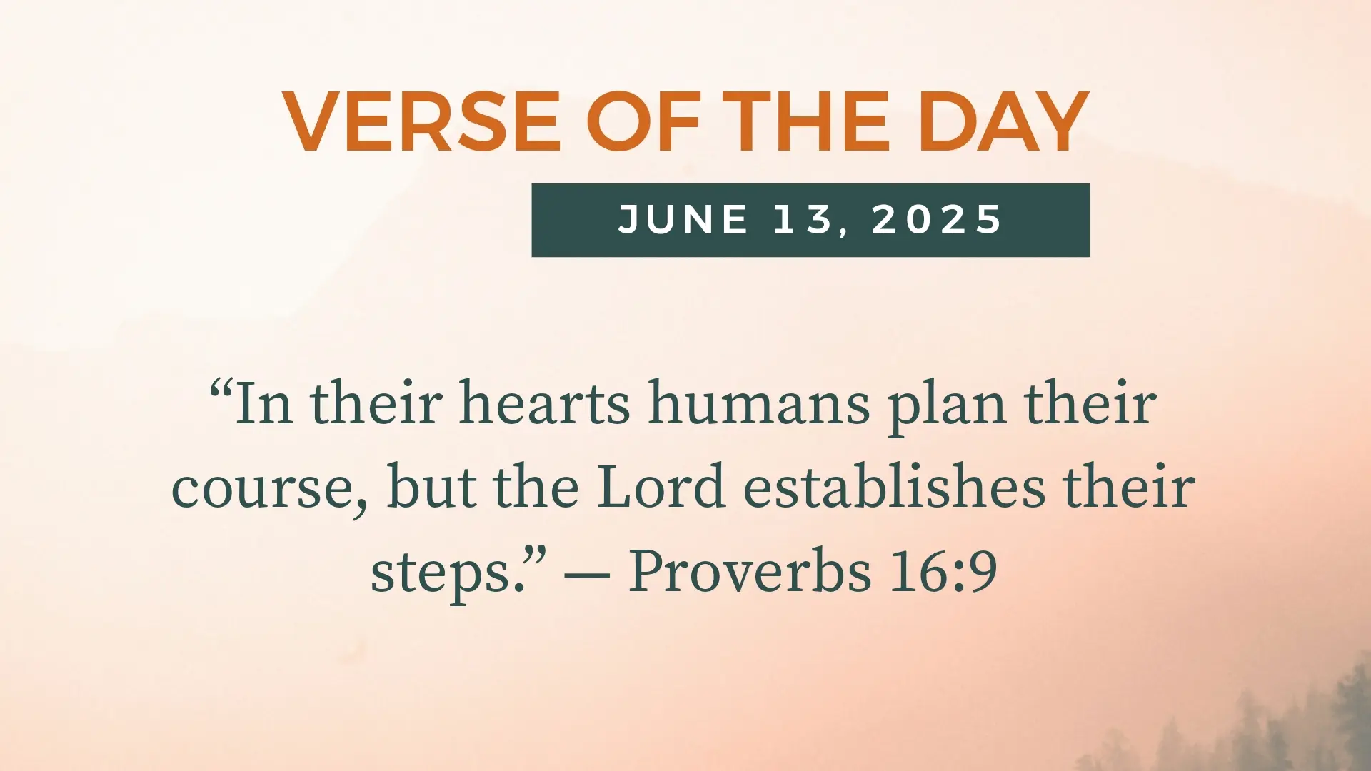 Bible Verse of the Day June 13, 2025 — Today’s Verse for Friday