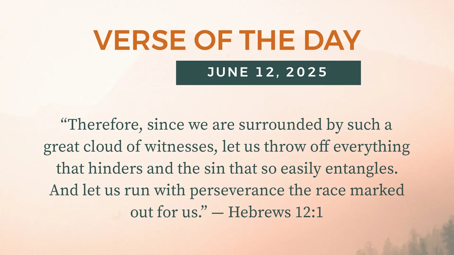 Bible Verse of the Day June 12, 2025 — Today’s Verse for Thursday