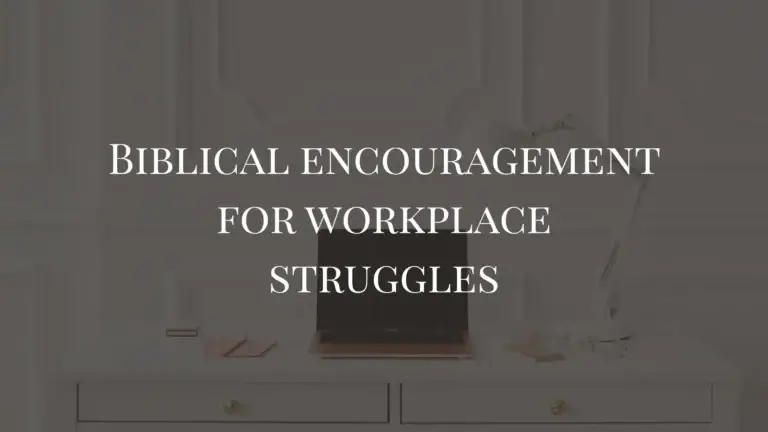 Motivational Bible verses for work