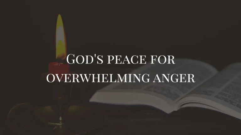 bible verses about controlling anger