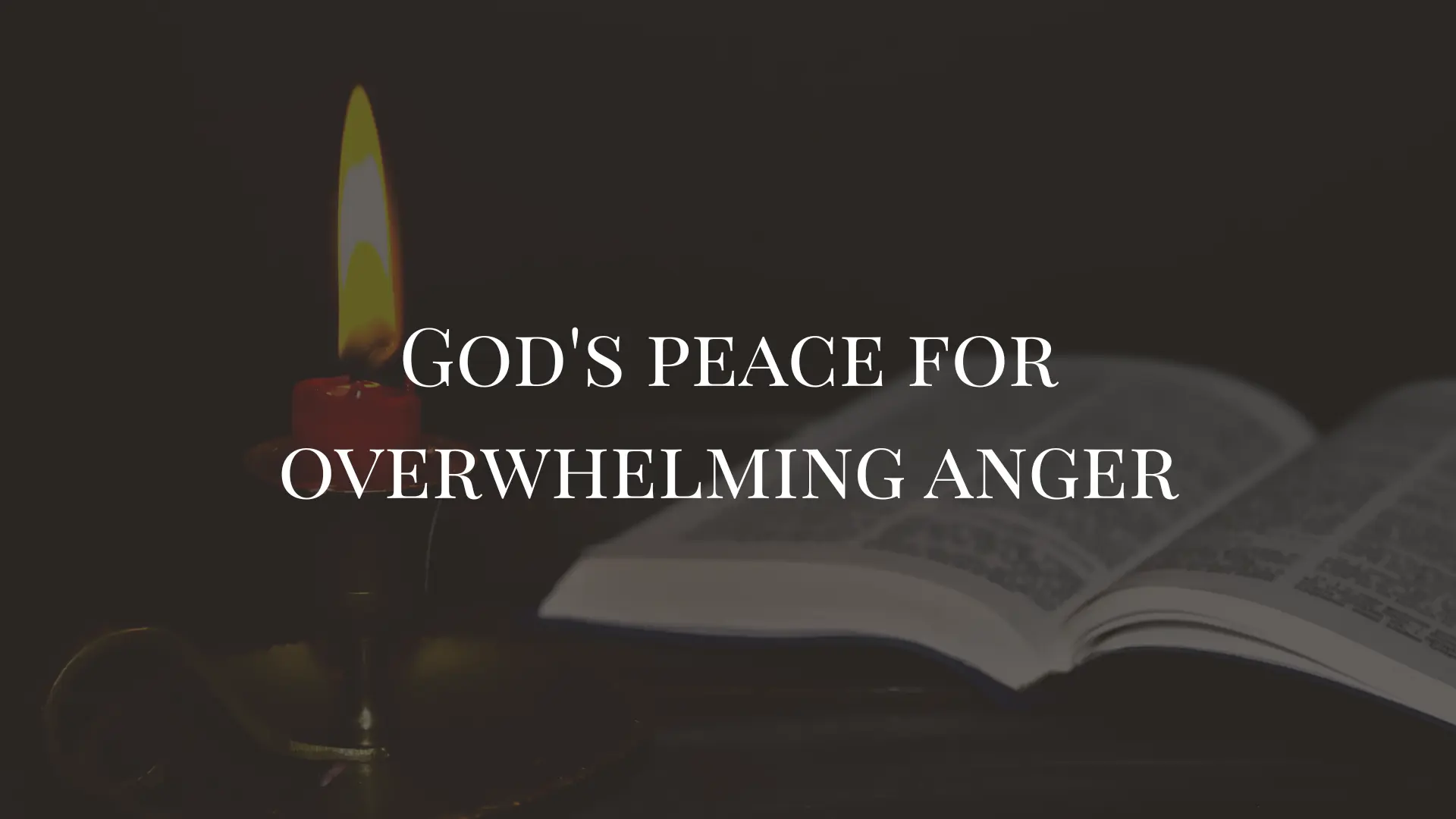 bible verses about controlling anger