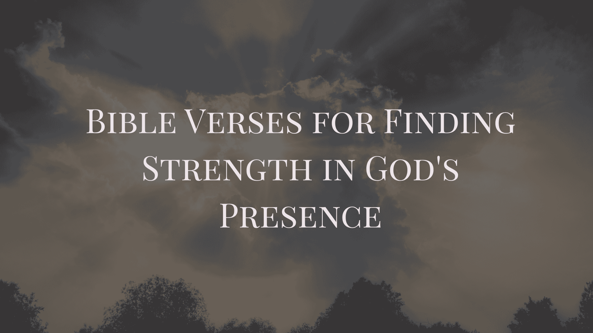 bible verses about god giving you strength