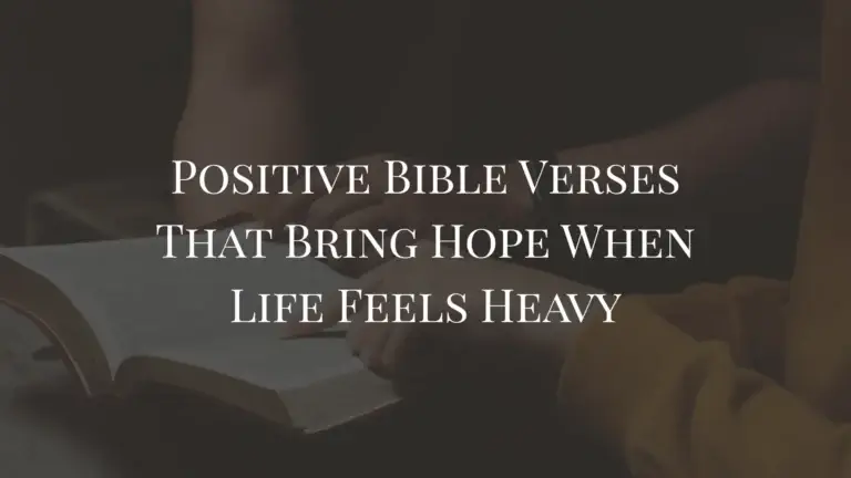 positive bible verses