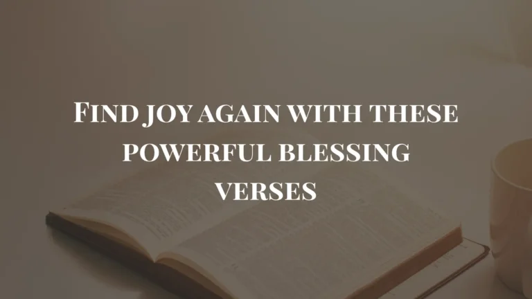 bible verses about counting your blessings