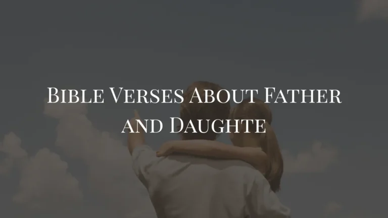bible verses about father and daughter