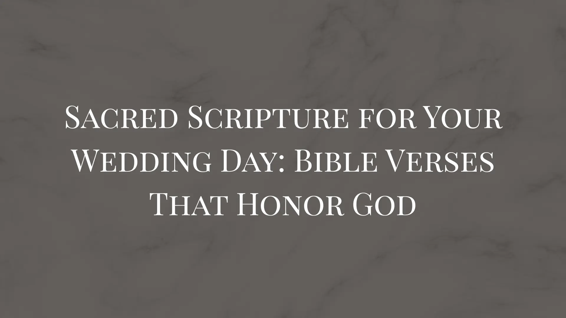 bible verses for wedding invitation