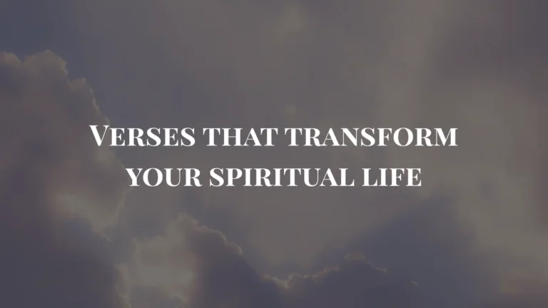 power of the holy spirit verses