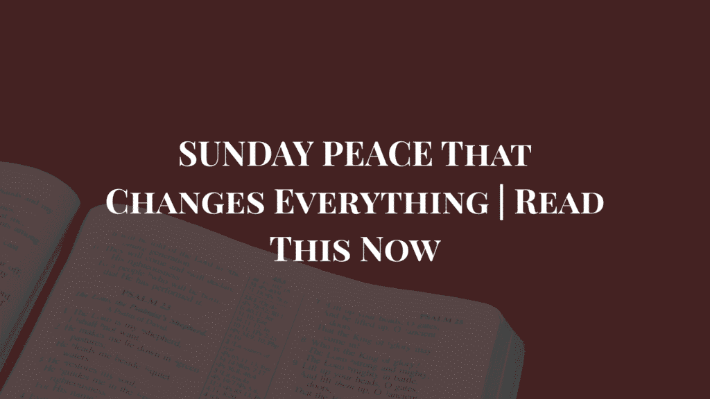 Sunday inspirational quotes