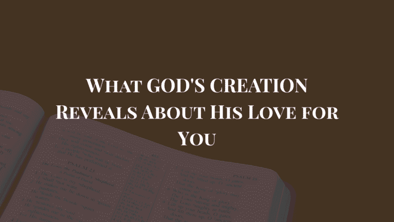 bible quotes about nature