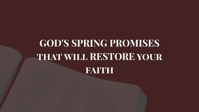 bible quotes about springtime