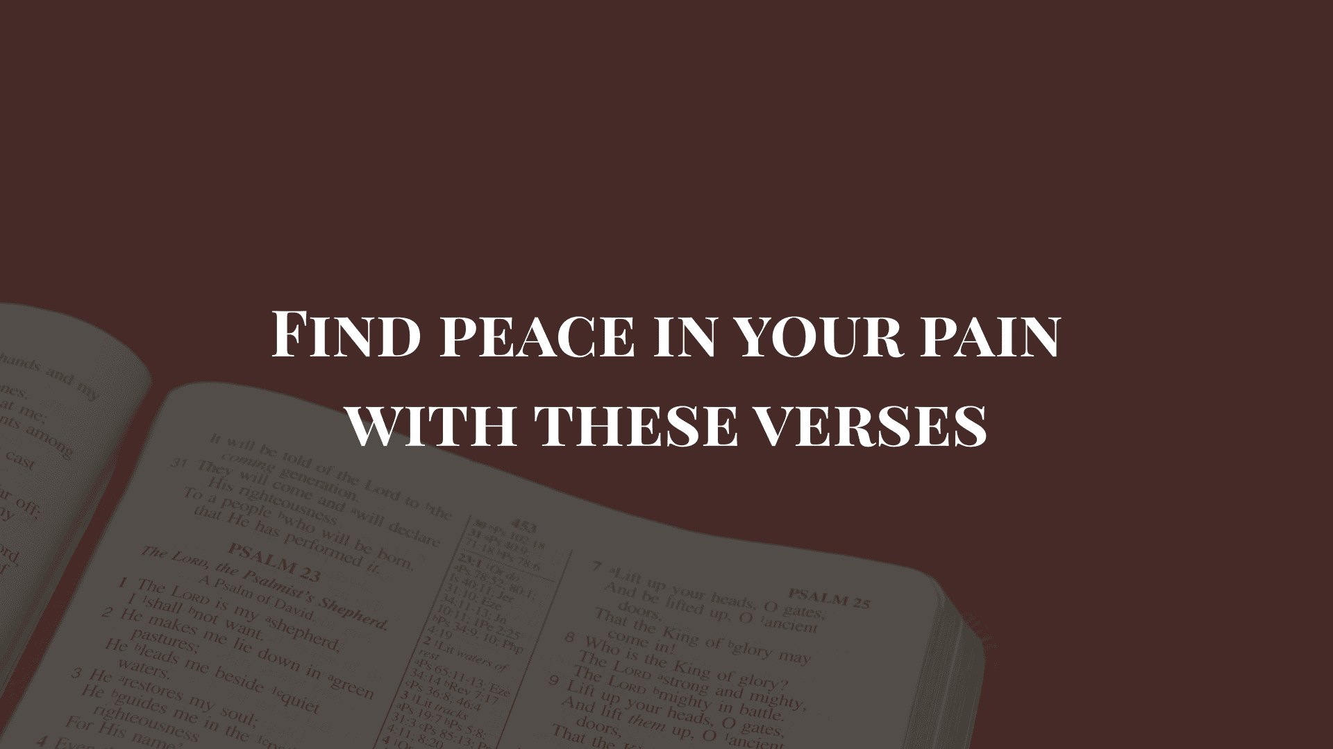 bible verses about sickness and fear