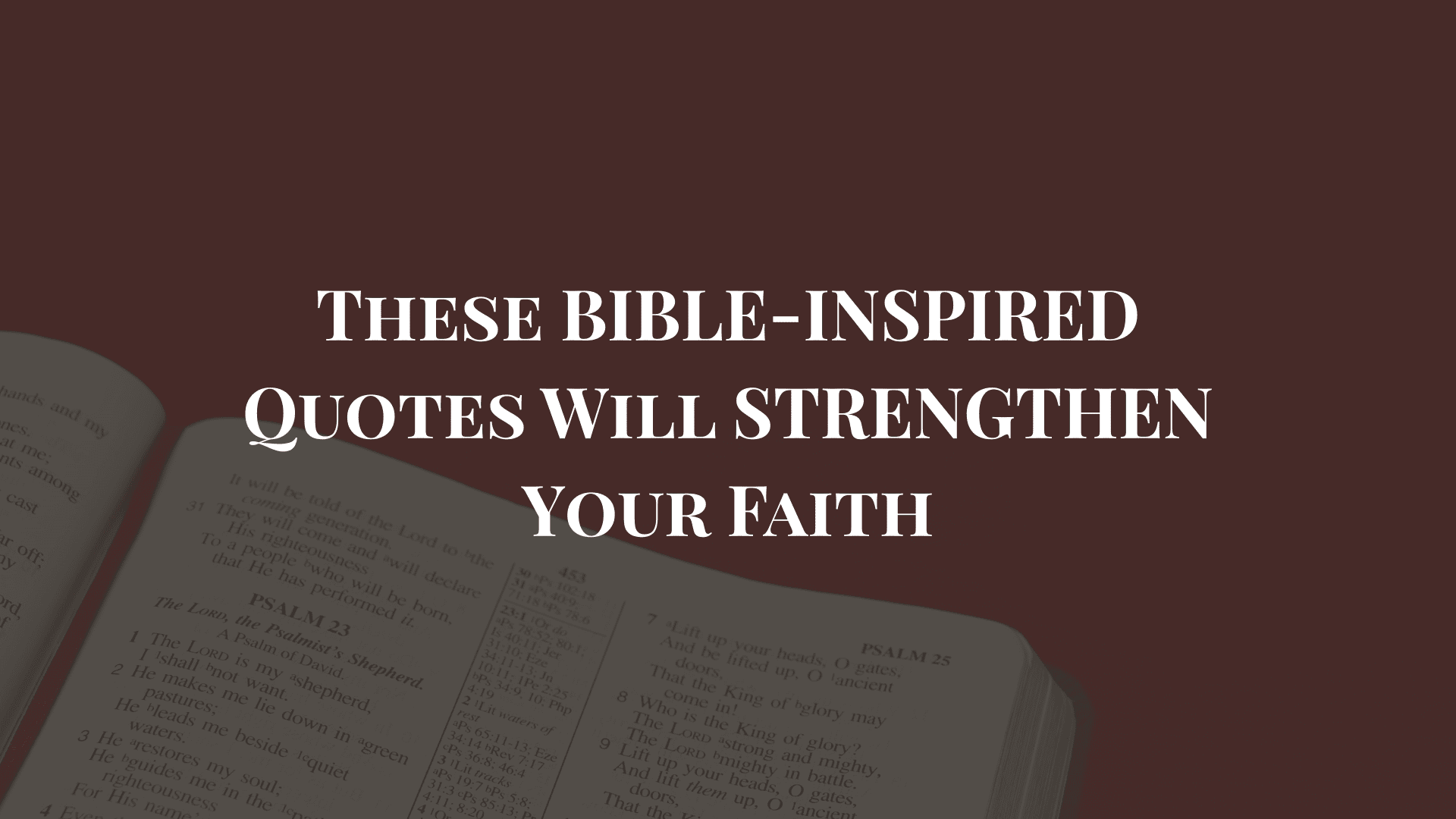 powerful quotes in the bible
