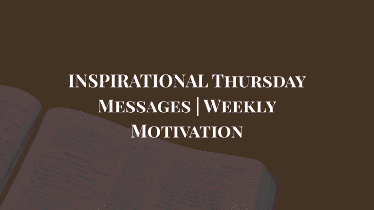 thursday inspirational quotes