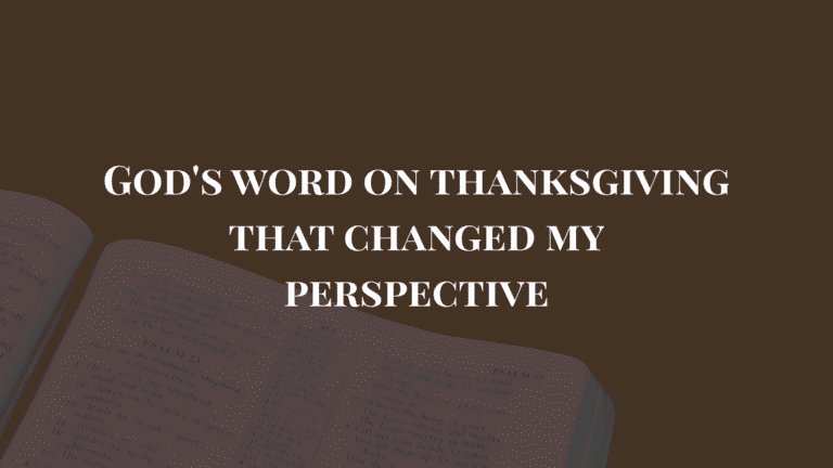 thanksgiving bible verses