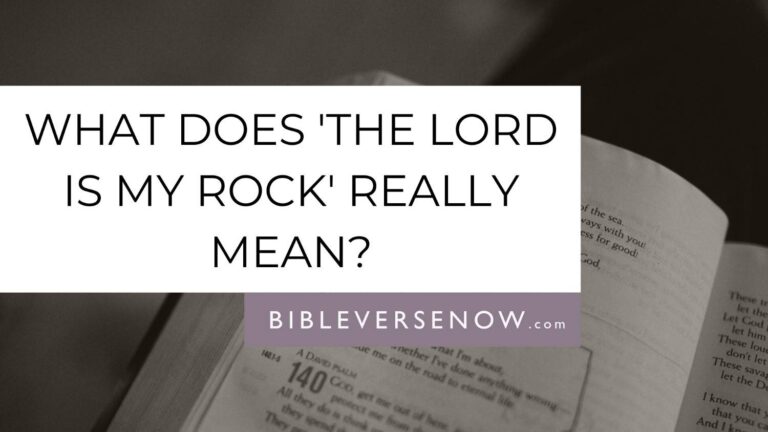 Psalm 18:2 Meaning - The Lord is My Rock, Fortress, Deliverer