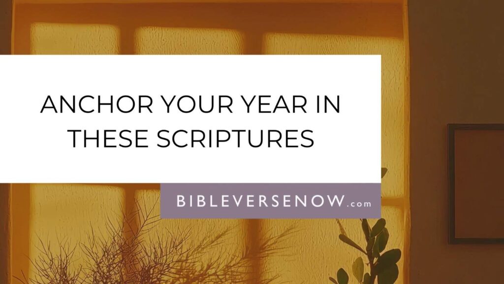 bible passage for new year